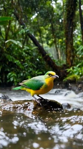 Bird drinking water shot #ytshorts