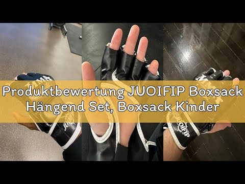 Produktbewertung JUOIFIP Boxsack Hängend Set, Boxsack Kinder 60 cm, Microfiber Leder Schwere Tasche