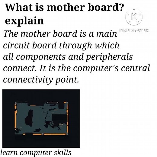 what is mother board |by learn computer skills