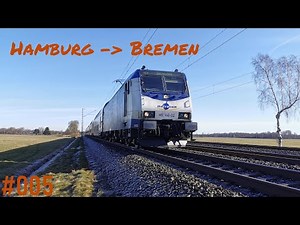 Führerstandsmitfahrt #005 - Hamburg Hbf - Bremen Hbf