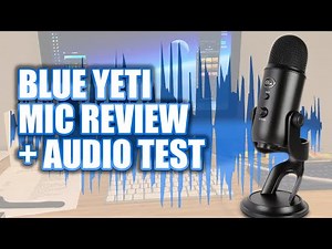 Blue Yeti Review + Mic Test - Best USB Microphone!