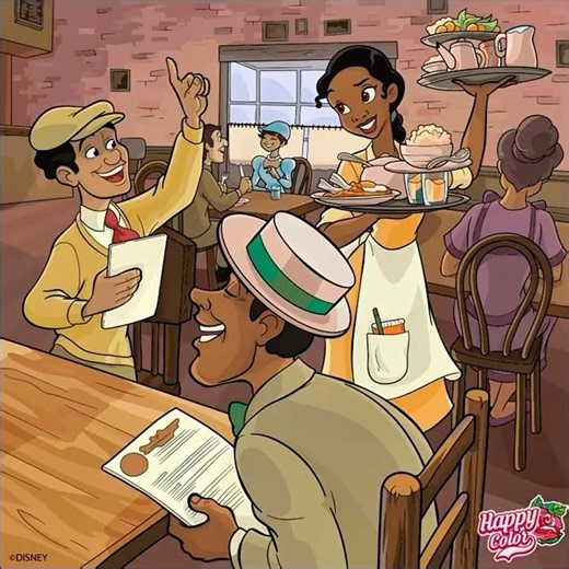 The Princess and the Frog: Bayou Ambition – Tiana at the Restaurant