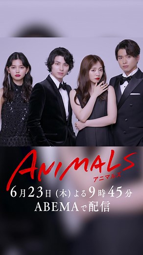 『🐯#ANIMALS -#アニマルズ -💄』新ドラマ、大逆転ラブストーリー！