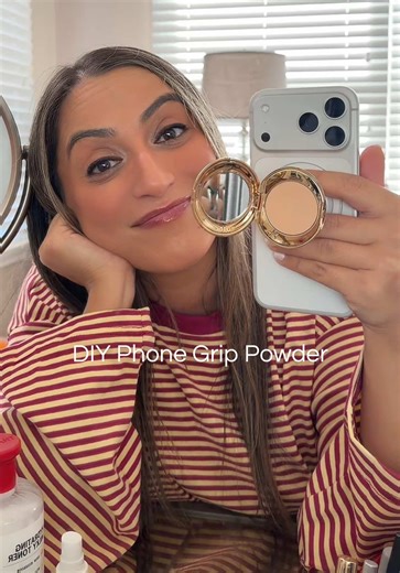 DIY Phone Grip Powder Inspired by Huda Beauty