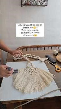 How do I keep my threads from tangling? 🤠 #macrame #tutorial #crafts