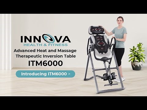 INNOVA ITM6000 Advanced Heat and Massage Therapeutic Inversion Table