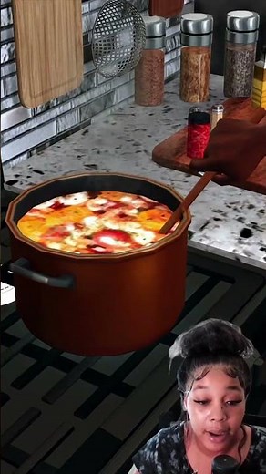 The Ultimate Sims 4 Seafood Recipe!! #shorts #sims4