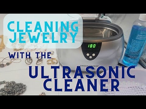 HOW TO USE THE ULTRASONIC CLEANER FOR CLEANING JEWELRY