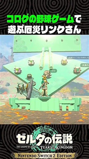 コログの野球ゲームで遊ぶ厄災リンクさん【ゼルダの伝説 ティアキン】