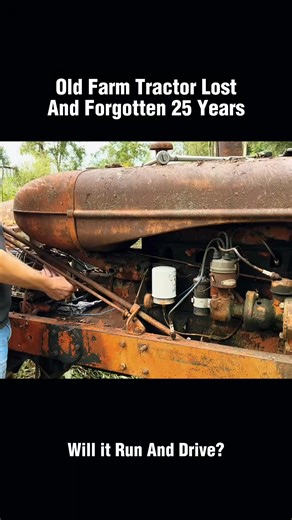 1.5K views | Will it run Old farm tractor sitting 25 years#recovery #willitrun #tractor #tiktok #old #engine #fyp #restoration #truck #repair | David Cofield | Facebook