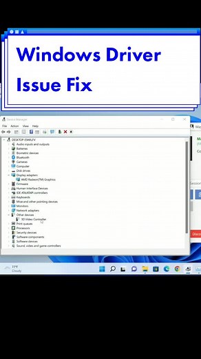 Troubleshooting Windows 11 Driver Issues
