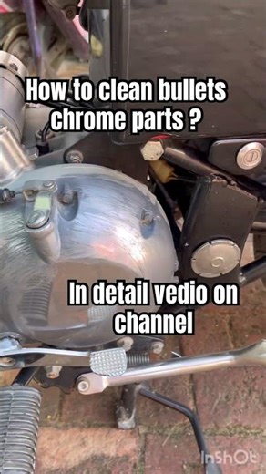 How to clean bullets chrome parts at home ??