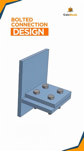 Check bolted connections quickly and clearly with CalcBook. #StructuralEngineering #Steel