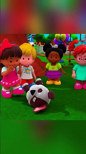 A Tummy-Rubbing Napping Party! 🎈| Little People Shorts
