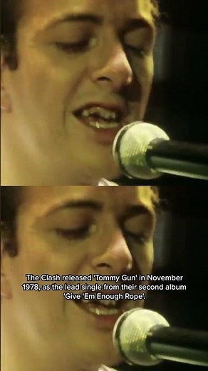 The music video for The Clash's song 'Tommy Gun'.