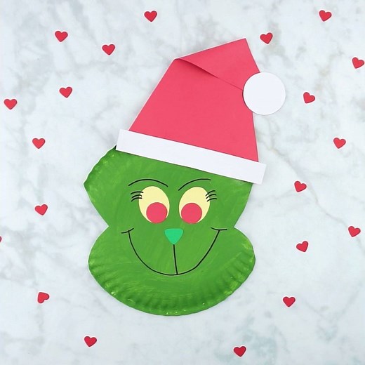 525K views · 594 reactions | PAPER PLATE GRINCH CRAFT -We added a template to this fun Christmas craft! See the details and template: https://iheartcraftythings.com/paper-plate-grinch-craft.html | I Heart Crafty Things | Facebook