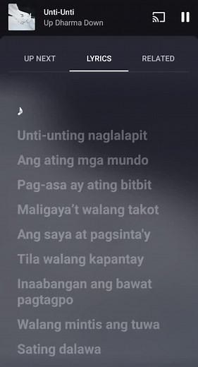 Unti-Unti: Up Dharma Down's Heartfelt Lyrics