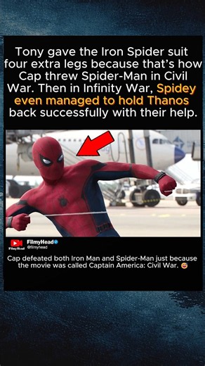 Tony Designed Spiderman's Suits Brilliantly💥.