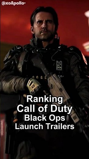 RANKING Call of Duty Black Ops Launch Trailers! #callofduty #ranked #shorts #cod