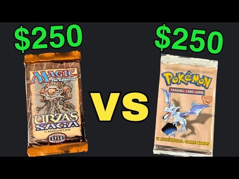 $250 Dollar Pokemon Pack vs MTG Pack