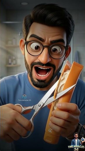 Middle class treasure hidden inside an empty tube! 😱😂 #MiddleClassLife