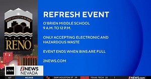 Hazardous waste drop-off event by the City of Reno on Saturday