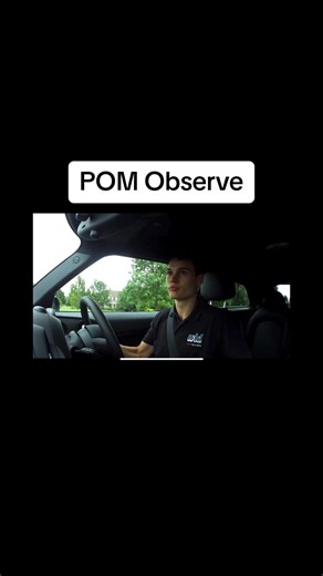 observation checks needed to move off safely, you will also learn about when you need to signal#pomobserve #drivinglessons #pomroutine