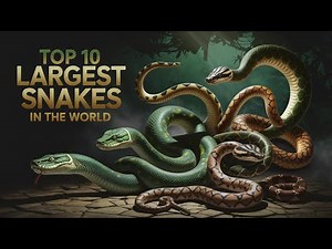 Top 10 Largest Snakes In The World.
