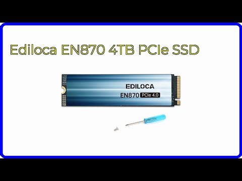 BEWERTUNG (2025): Ediloca EN870 4TB PCIe SSD. WESENTLICHE Einzelheiten