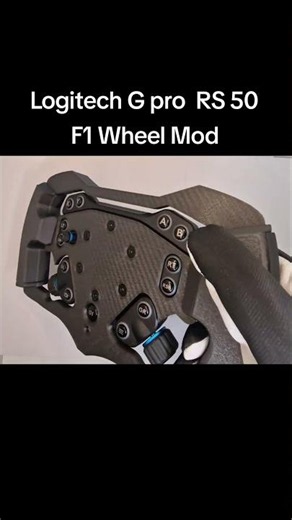 Logitech G Pro F1 Open Wheel Mod | RS 50 Hub | Carbon Fiber & Steel Reinforced