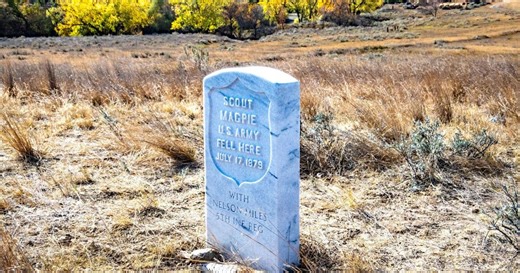 History mystery: Headstone erected to mark gravesite of Crow scout killed by Sitting Bull