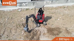 👏Welcome to know more about EVERUN new generation mini crawler excavator - ERE16Pro! 1. With 180° deflection boom, 90° left and 90° right. 2. The competitive price that makes you scream! 3. The appearance is designed by the Italian designer. 4. Increase air outlet, improve the heat dissipation capacity. 5. Optional extension track. 📩 You can get a free quote if you are interested in: https://www.everun.com/Product_detail/Crawler Excavator—ERE16pro #everun #miniloader #loader #wheelloader #tele