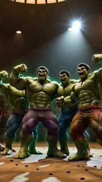 hulk and villain big fight. Hulk's older brothers are also coming.#hulkfighting