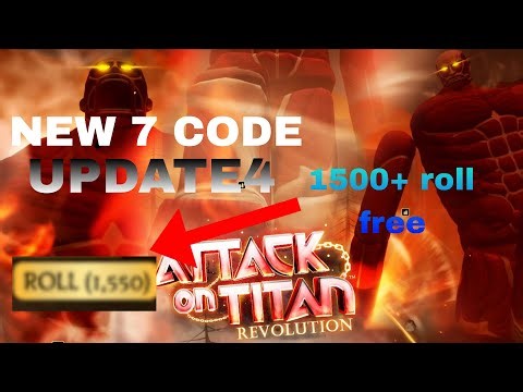 AOTR UPD4 FREE CODE(7 CODE)