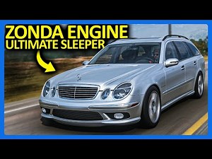 Forza Horizon 5 : The ULTIMATE Sleeper Mercedes!! (FH5 AMG E55 Wagon)