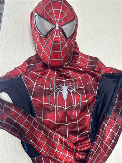 Custom Red Spider-man Cosplay Costume: Tobey Maguire Inspired Bodysuit - Etsy