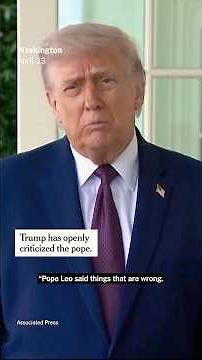 Trump Gets Backlash After Criticizing Pope and Sharing Jesus-Like Depiction of Himself