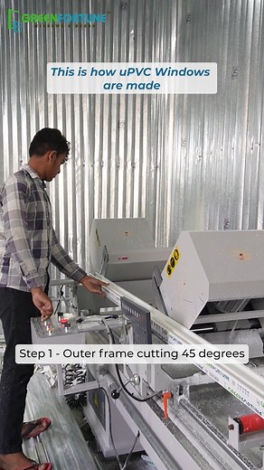 How uPVC Windows are Made | Step-by-Step Manufacturing Process In this video, we take you through the complete step-by-step process of manufacturing uPVC windows, from profile cutting to the final product. Understand more about these crucial steps: - Cutting and Profiling – Cutting the profiles precisely for accurate sizing. - Reinforcing – Adding GI reinforcement of adequate thickness for durability and strength. - Drainage slots – Cutting the drainage slots at the right level and location to h