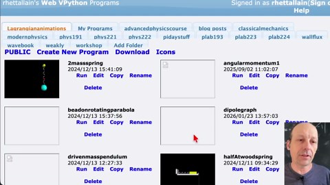 VPython on the web vs. Trinket.io: A complete comparison