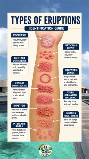 9 Common Skin Rashes Explained 🩺 Psoriasis, Eczema, Hives, Shingles & More