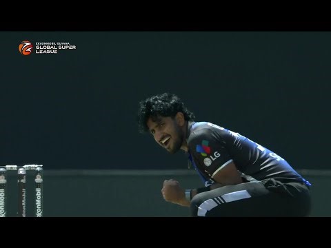 Khaled Ahmed 4 wickets vs Hobart Hurricanes