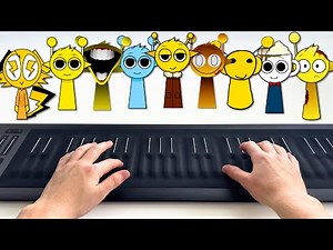 Sprunki Simon in 30 MODS but recreated in REAL life!