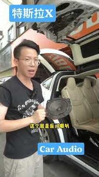 Tesla model x Car Audio 特斯拉Model X汽车音响改装