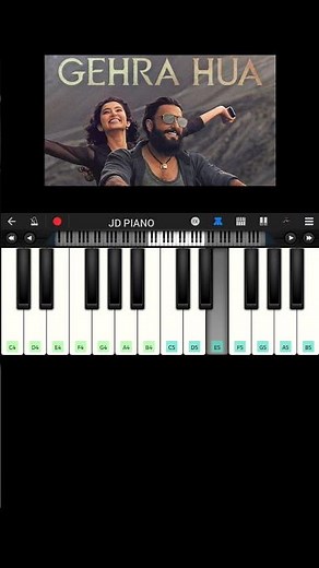 Gehra Hua Piano | Dhurandhar Movie | Piano Cover | JD Piano