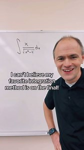 Tyler Wallace on Instagram: "Trig substitution is so much fun, but sometimes unnecessary to solve calculus integrals. #calc #apcalc #apcalcab #apcalcbc #math #integration #usubstitution #trigsubstitution #calculus"