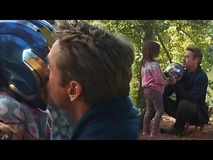 Tony & Morgan Stark cute moment HD [ENDGAME]
