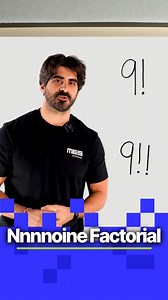 Just Here To Shout NOINE And Do Maths 🧠📢 #NeilDoesMaths #MyEdSpace #Maths #FactorialFun #NineFactorial | Neil Does Maths