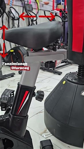 Stationary Spin Exercise Studio Bike Flywheel Gym Velotrenajor