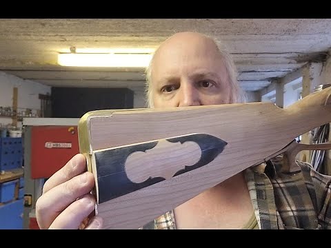 Jäger rifle scratch build pt 27 making the wooden sliding patch box with horn inlay