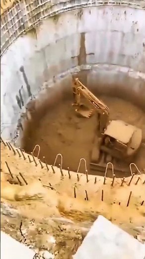 Falling structure #caisson